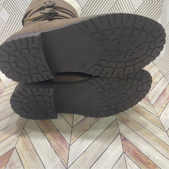 New Girl’s Knee-High Boots Size 13M H2 - Picture 7 of 11